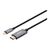 Manhattan USB-C to HDMI Cable, 4K@30Hz, 2m, Black, Equiv | 153607