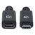 Manhattan USB-C to USB-C Extension Cable, 50cm, Male to  | 355230