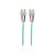 Intellinet Fibre Optic Patch Cable, OM3, SC/SC, 1m, Aqua | 751025