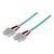 Intellinet Fibre Optic Patch Cable, OM3, SC/SC, 1m, Aqua | 751025