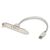 Lindy USB PC Back Plate - USB adapter - USB (F) to USB (M | 33123