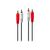 Lindy Premium - Audio cable - RCA x 2 (M) to RCA x 2 (M)  | 35663