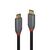 Lindy Anthra Line - USB cable - USB-C (M) to USB-C (M) -  | 36900