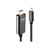 Lindy - Adapter cable - 24 pin USB-C male to HDMI male -  | 43317