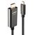 Lindy - Adapter cable - 24 pin USB-C male to HDMI male -  | 43317