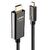 Lindy - Adapter cable - 24 pin USB-C male to HDMI male -  | 43317