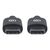 Manhattan USB-C to USB-C Cable, 2m, Male to Male, Black, | 354875