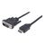 Manhattan HDMI to DVI-D 24+1 Cable, 1.8m, Male to Male,  | 372503
