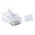 Intellinet RJ45 Modular Plugs, Cat6, UTP, 3-prong, for s | 790604