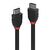 Lindy Black Line - Ultra High Speed - HDMI cable with Eth | 36774