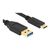Delock - USB cable - USB Type A (M) to USB-C (M) - USB 3. | 84004