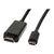 LogiLink - Adapter cable - 24 pin USB-C male to HDMI mal | UA0329