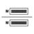 HPE X241 100GBase direct attach cable QSFP28 (M) to JL307A