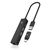 ICY BOX USB Hub 2x USB USB-C and LAN Black IBHUB1439LAN