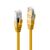 Lindy 1m Cat.6A SFTP LSZH Patch Cable Yellow 47862