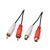 Lindy Premium Audio extension cable RCA x 2 (M) to RCA x 35674