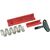 Schwaiger ABISET30531, F-type, Black,Red,Silver, Blister, 10 pc(s)