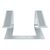 StarTech.com Laptop Stand for Desk, 5kg/11l | LAPTOP-STAND-SILVER