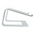 StarTech.com Laptop Stand for Desk, 5kg/11l | LAPTOP-STAND-SILVER