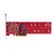 StarTech.com Dual M.2 PCIe SSD Adapter Card | DUAL-M2-PCIE-CARD-B