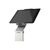 DURABLE TABLET HOLDER FLOOR - Stand for tablet - alumini | 893223