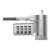 Targus Defcon - Security cable lock - silver - 2 m | ASP96RGL