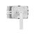 Neomounts FL15-625WH1 - Stand - for tablet - lockable - steel - w
