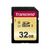 Transcend 500S - Flash memory card - 32 GB - UHS-I | TS32GSDC500S