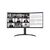 LG UltraWide 34WR55QC-B - LED monitor - curved - 34" - 3440 x 144