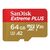 SanDisk Extreme PLUS - Flash memory card (mi | SDSQXBU-064G-GN6MA