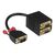 Lindy - VGA splitter - HD-15 (VGA) (M) to HD-15 (VGA) (F) | 41214