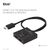 CLUB3D HDMI 2-in-1 Bi-directional Switch for 8K60Hz or | CSV-1384