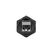 Tripp Lite N206-BC01-IND RJ45 Bulkhead Coupler for Cat5/Cat6, Fem