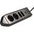 Brennenstuhl estilo Corner Socket strip 4-fold  1153590410