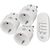 Comfort-Line Remote Control Socket Set Mini 3+1 1507070