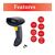 Equip Wireless 2D Barcode Scanner, with Stand 351024