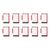 Lindy - USB-C port blocker - pink (pack of 10) | 40437