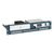 Rackmount.IT RM-CI-T8 - Rack mounting kit - jet black, RAL 9005 -