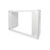 DIGITUS Eco-Line DN-19 PB-8U - Rack - wall mountable - grey, RAL