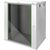 Digitus DN-19 16-U-EC - Cabinet - wall mountable - grey, RAL 7035
