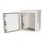 Digitus DN-19 12U-I-OD - Cabinet - wall mountable - grey, RAL 703