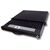 Aixcase AIX-19K1U-B - Rack keyboard shelf - black, RAL 9005 - 1U