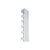 Intellinet - Rack cable management panel - grey, RAL 703 | 712453