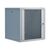 DIGITUS SoHoline DN-19 12U-6/6 - Cabinet - wall mountable - grey,