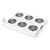 Digitus DN-19 FAN-6-SRV - Rack roof with 2 fans - with 6 cooling