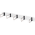DIGITUS DN-97666 - Cable management panel with rings - rack mount