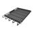 Digitus DN-97683 - Rack shelf - fixed - black, RAL 9005 - 1U - 19