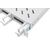 Digitus - Rack shelf - with cable management - light g | DN-97684