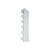 Intellinet - Rack cable management panel - grey, RAL 703 | 712446