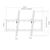 Sunne 37-70-ET - Mounting kit (wall mount) - for LCD TV - steel -